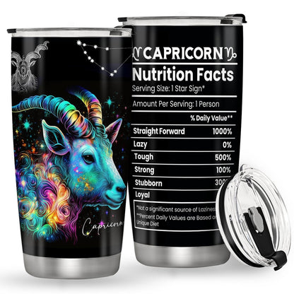 Zodiac Constellation Iced Tea Count 20oz Insulated Stainless Steel Tumbler