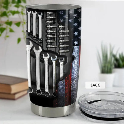 Mechanic Tool Box 20oz Insulated Stainless Steel Tumbler