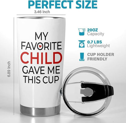 New Mom Affirmations 20oz Insulated Stainless Steel Tumbler