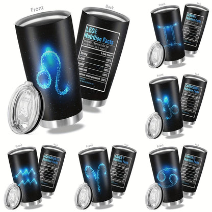 Zodiac Constellation Pc 20oz Insulated Stainless Steel Tumbler