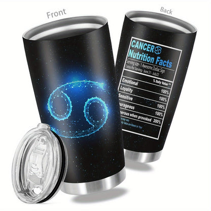 Zodiac Constellation Pc 20oz Insulated Stainless Steel Tumbler