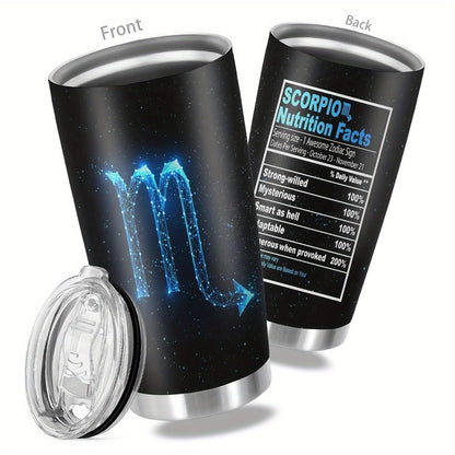 Zodiac Constellation Pc 20oz Insulated Stainless Steel Tumbler