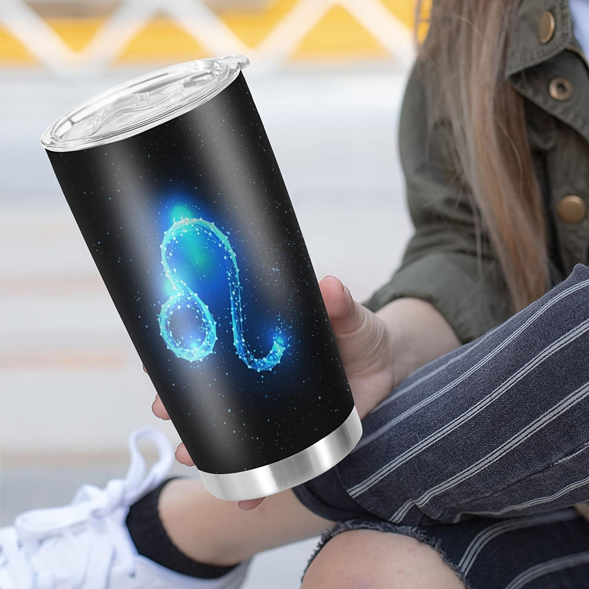 Zodiac Constellation Pc 20oz Insulated Stainless Steel Tumbler