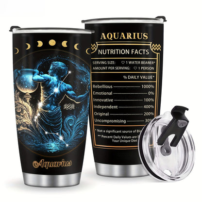 Zodiac Constellation Pc Goth Witchy 20oz Insulated Stainless Steel Tumbler
