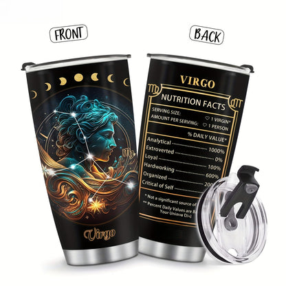 Zodiac Constellation Pc Goth Witchy 20oz Insulated Stainless Steel Tumbler