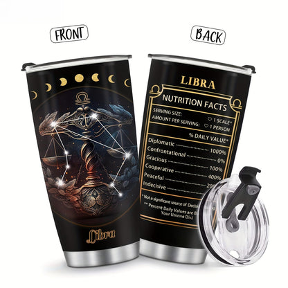 Zodiac Constellation Pc Goth Witchy 20oz Insulated Stainless Steel Tumbler