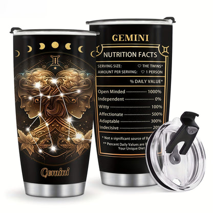 Zodiac Constellation Pc Goth Witchy 20oz Insulated Stainless Steel Tumbler