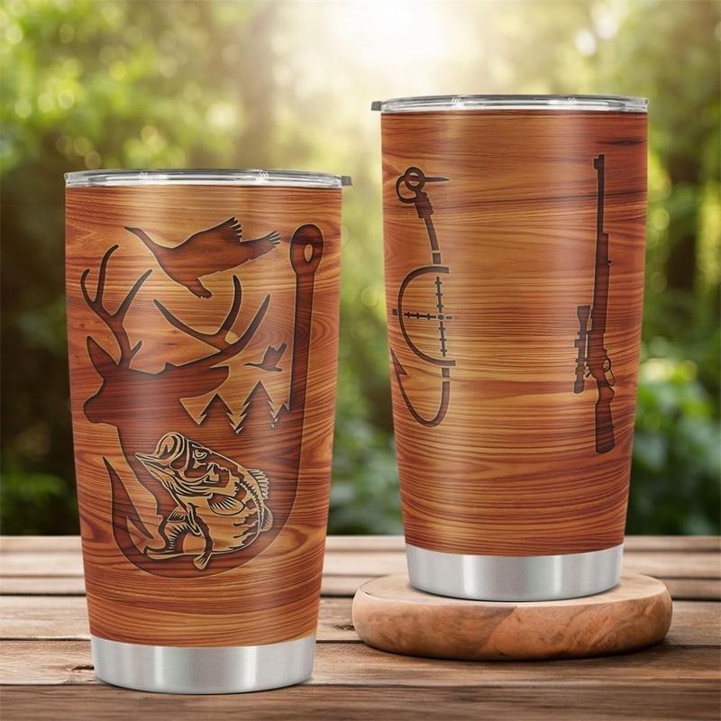 Fishing Is My Rest 20oz Insulated Stainless Steel Tumbler