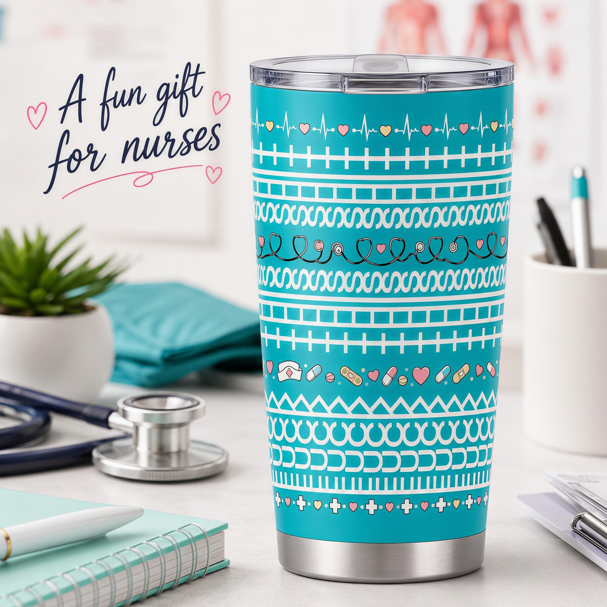 I'm Fine Insulated Stainless Steel Tumbler - 20oz/30oz/40oz