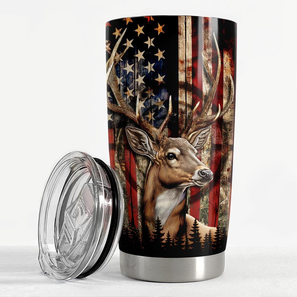 American Hunting 20oz Insulated Stainless Steel Tumbler