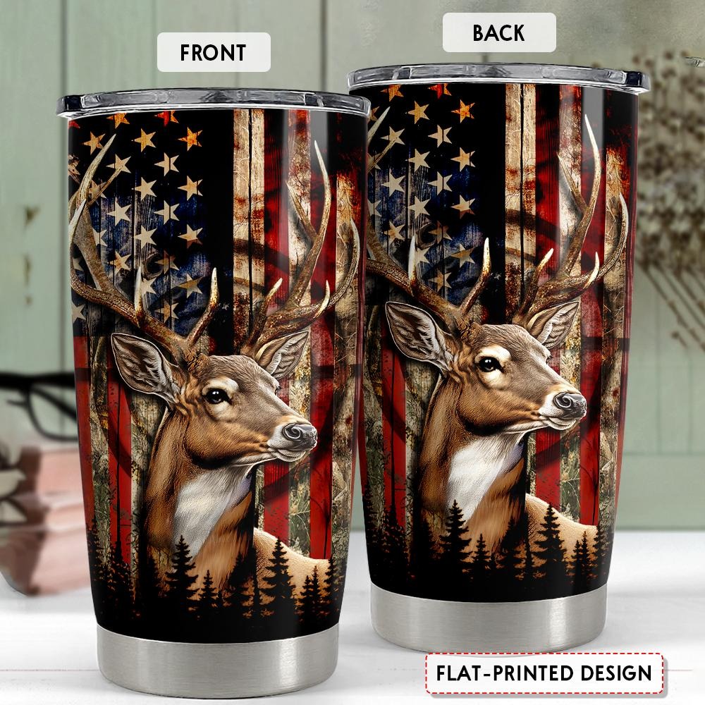 American Hunting 20oz Insulated Stainless Steel Tumbler