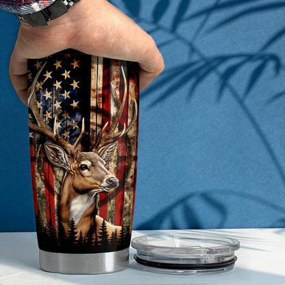 American Hunting 20oz Insulated Stainless Steel Tumbler