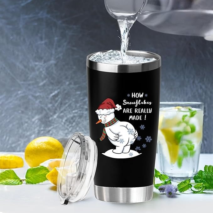 Funny White Elephant 20oz Tumbler