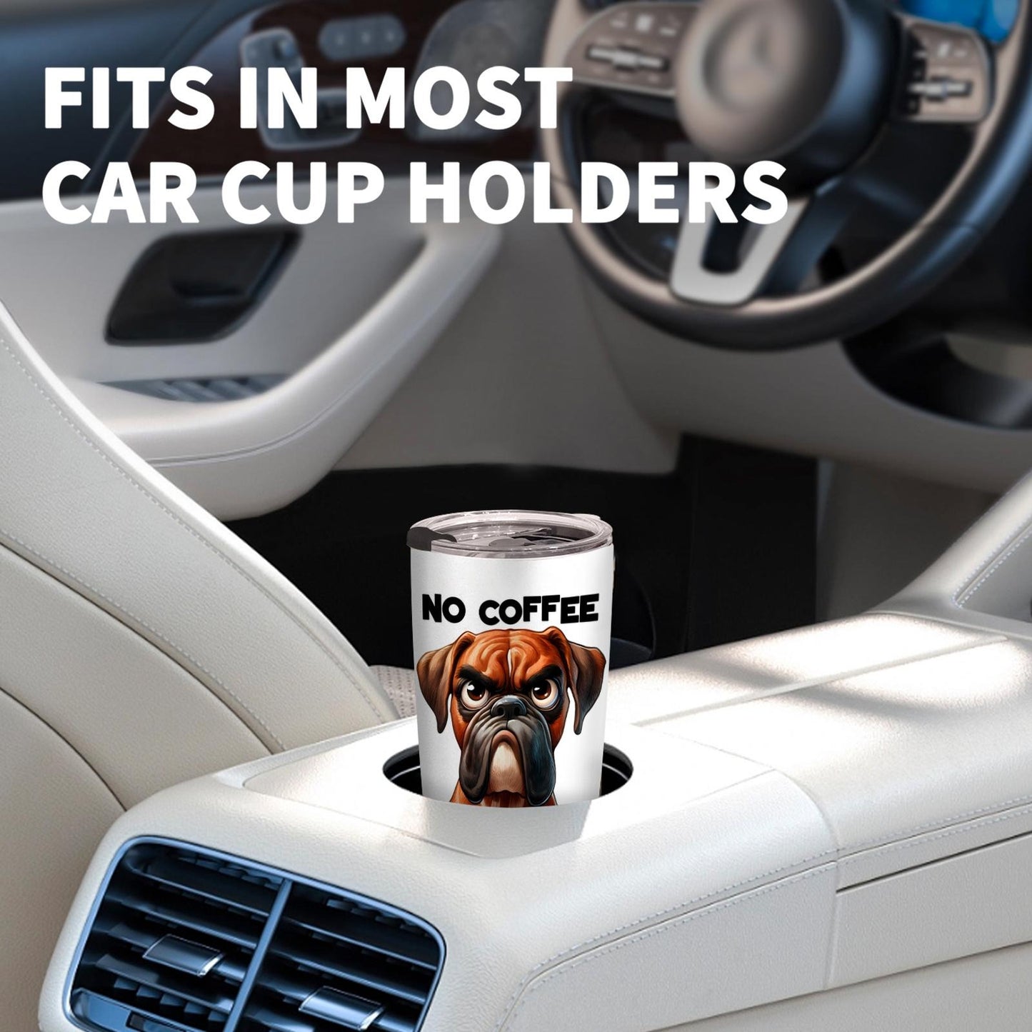 Cute Dog Pattern 20oz Tumbler