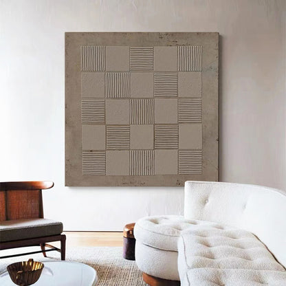 Wabi - Sabi 3D Textured Abstract Wall Art EC0023 - Viral Wall Art