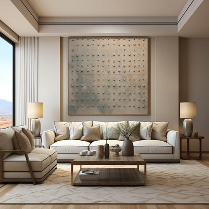 Wabi - Sabi 3D Industrial Abstract Wall Art EC0028 - Viral Wall Art