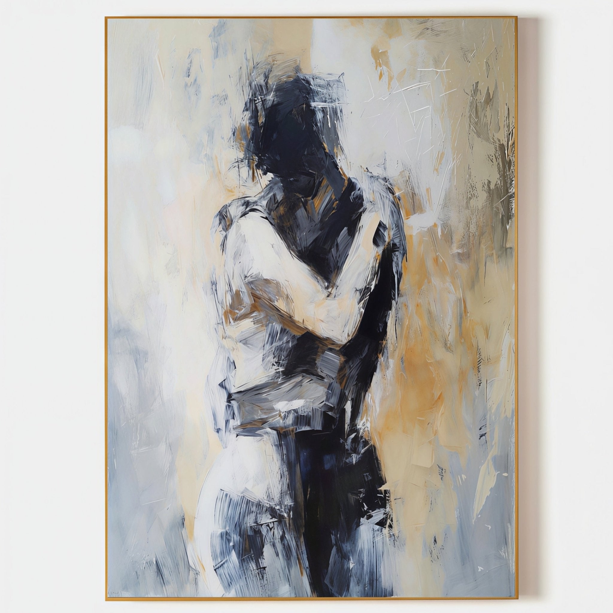 Abstract Figurative Oil Paintingr JC0043 - Viral Wall Art
