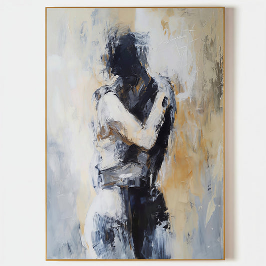 Abstract Figurative Oil Paintingr JC0043 - Viral Wall Art
