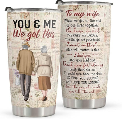 Romantic Wife Gift Tumbler