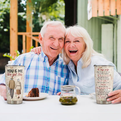 Romantic Wife Gift Tumbler
