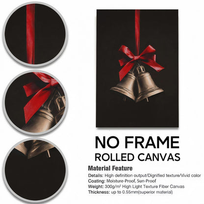 Dark Academia Christmas Wall Art