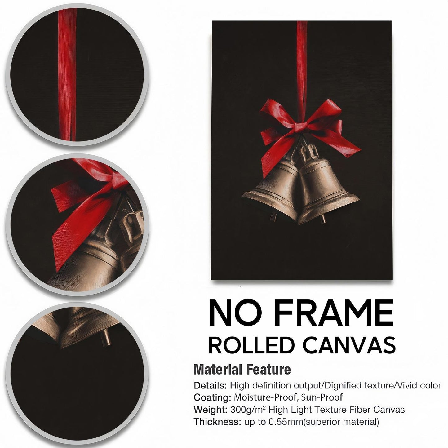 Dark Academia Christmas Wall Art