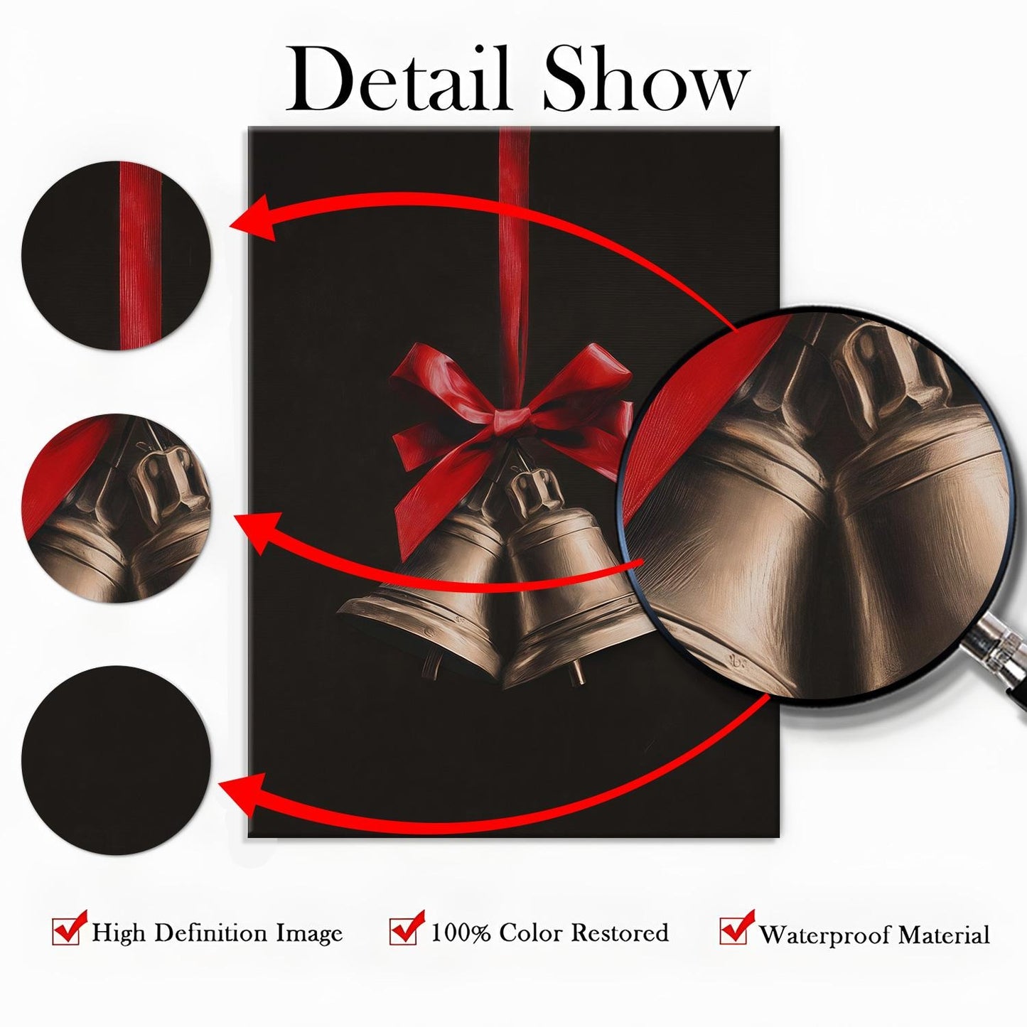 Dark Academia Christmas Wall Art