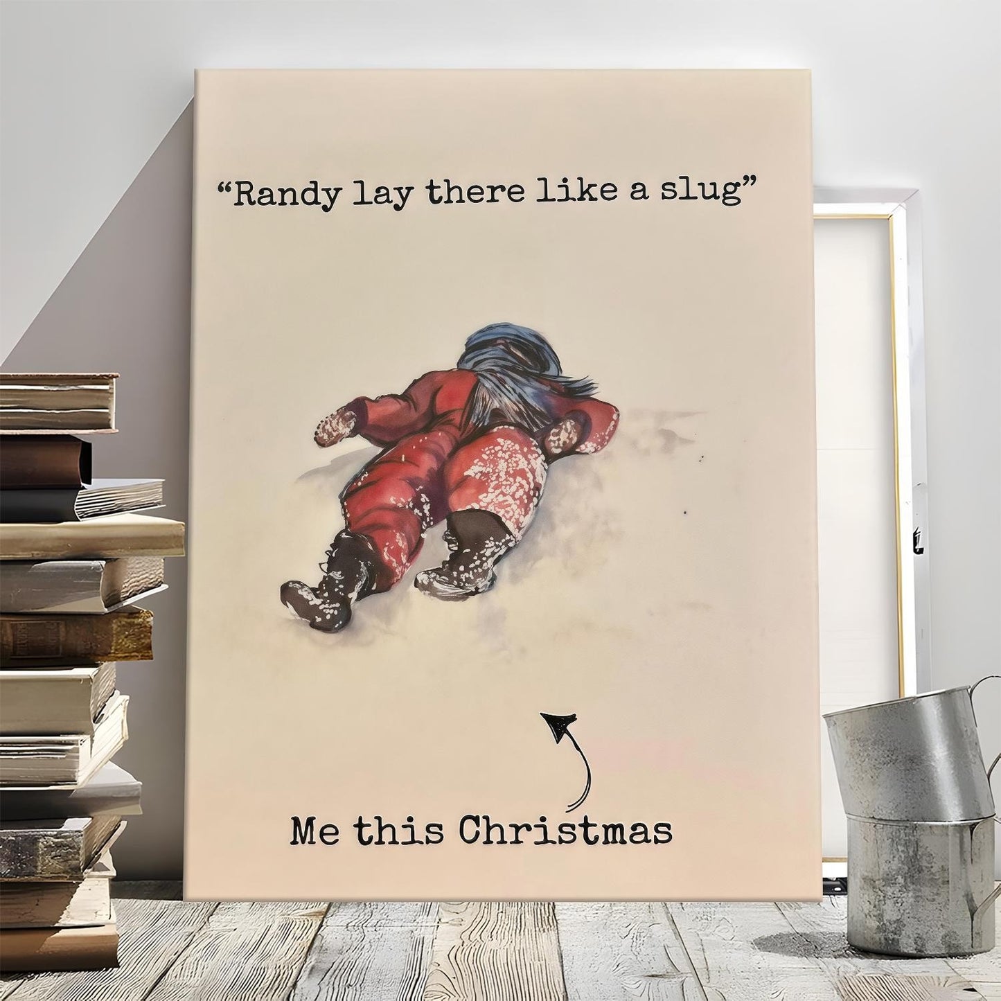 Retro Christmas Comedy Wall Art