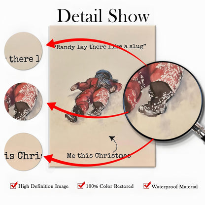 Retro Christmas Comedy Wall Art