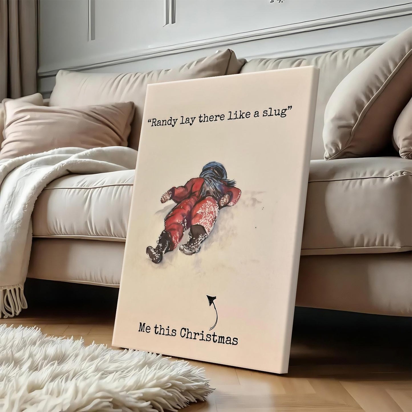 Retro Christmas Comedy Wall Art