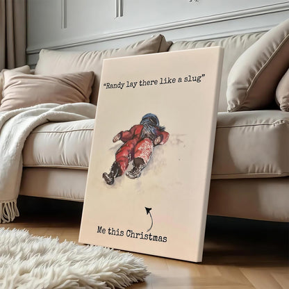 Retro Christmas Comedy Wall Art