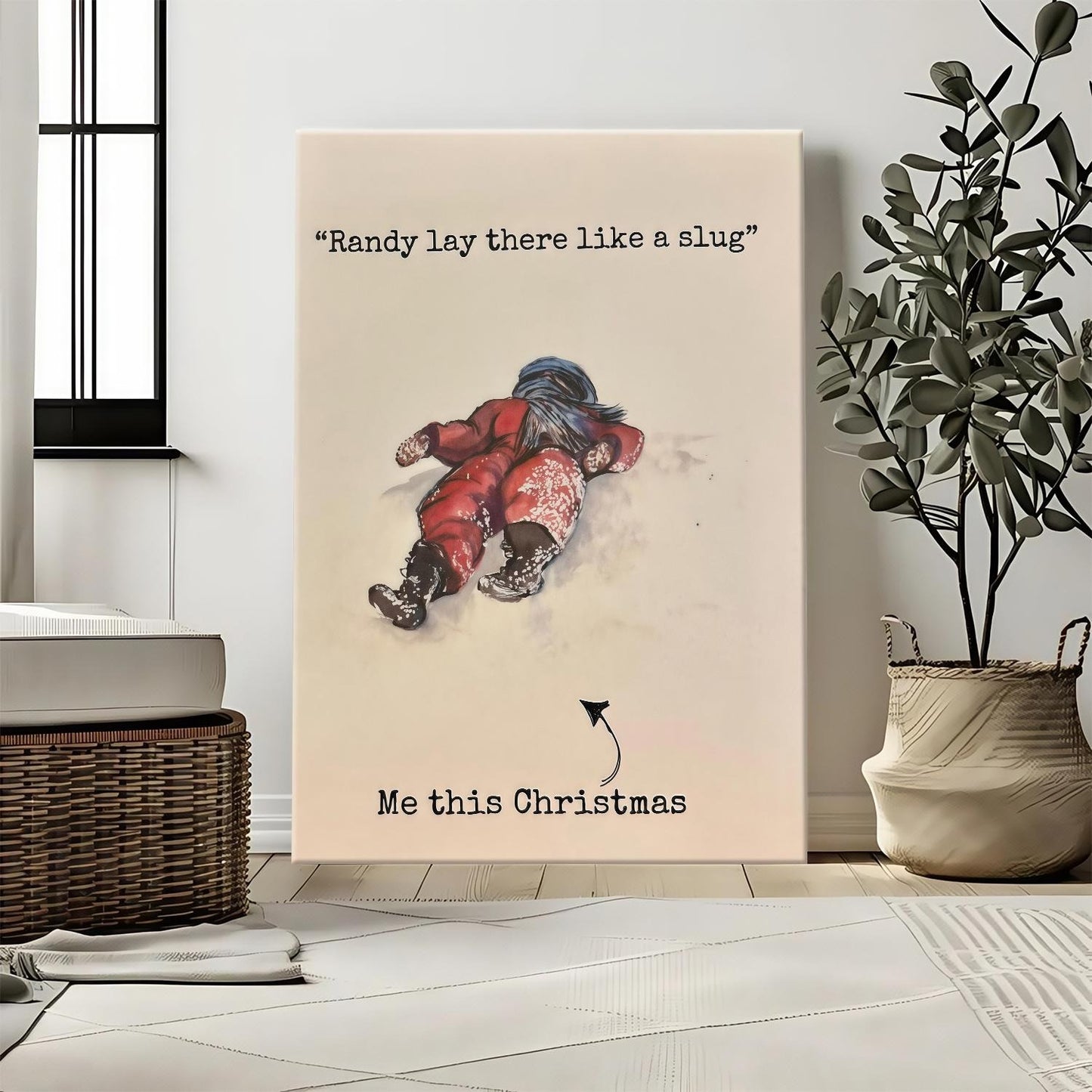 Retro Christmas Comedy Wall Art