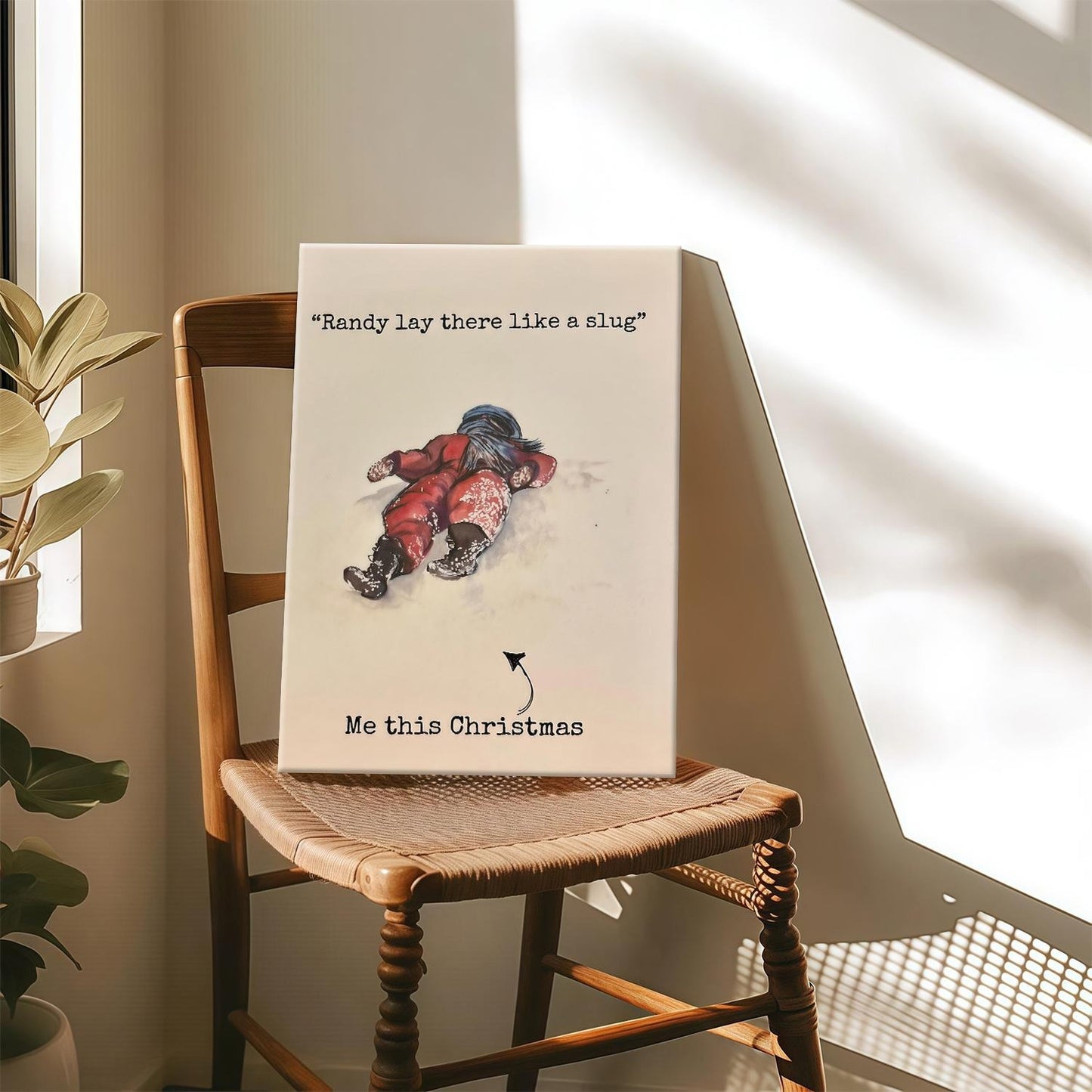 Retro Christmas Comedy Wall Art