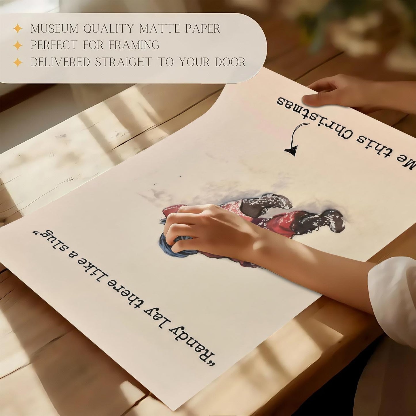 Retro Christmas Comedy Wall Art