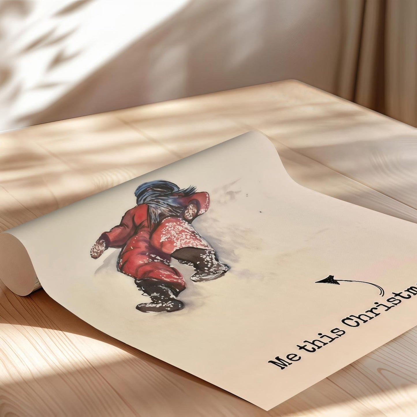 Retro Christmas Comedy Wall Art