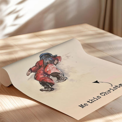 Retro Christmas Comedy Wall Art