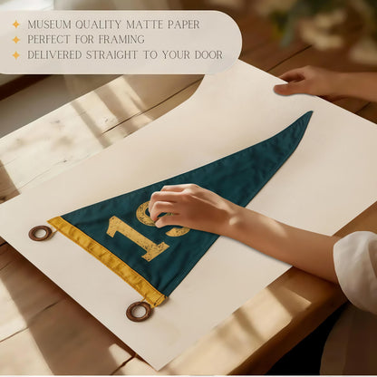 19th Hole Retro Golf Poster