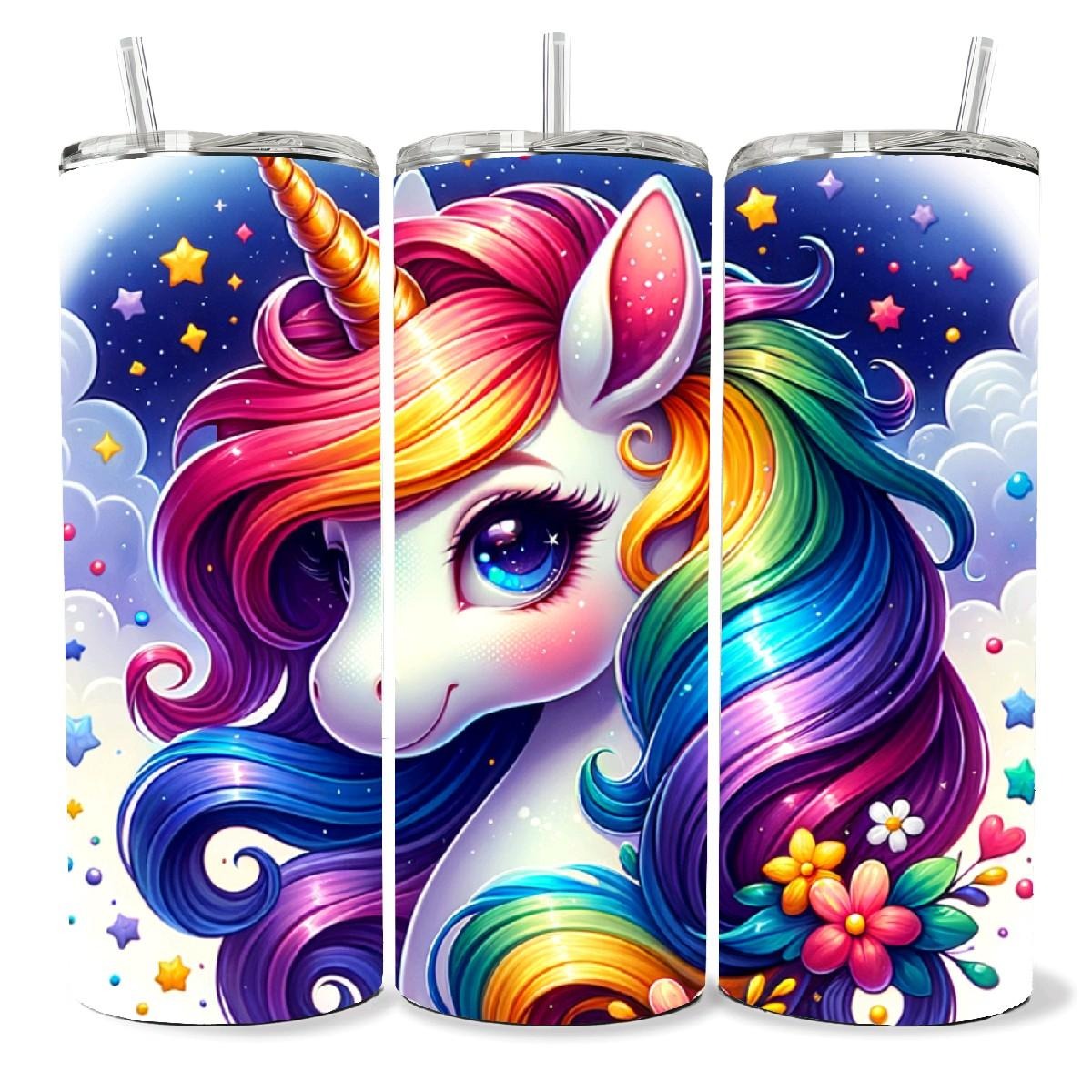 Unicorn Design 20oz Tumbler