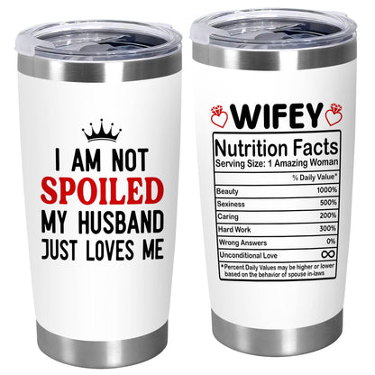 Anniversary Wife Gift Tumbler