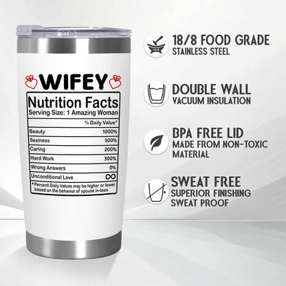 Anniversary Wife Gift Tumbler