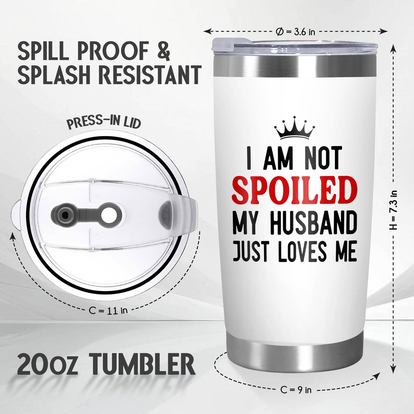 Anniversary Wife Gift Tumbler