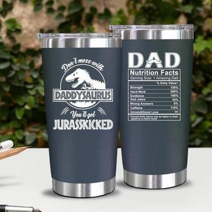 Daddysaurus 20oz Tumbler