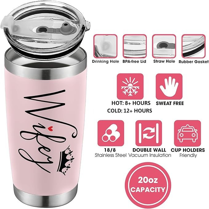 I Love You Wife 20oz Tumbler