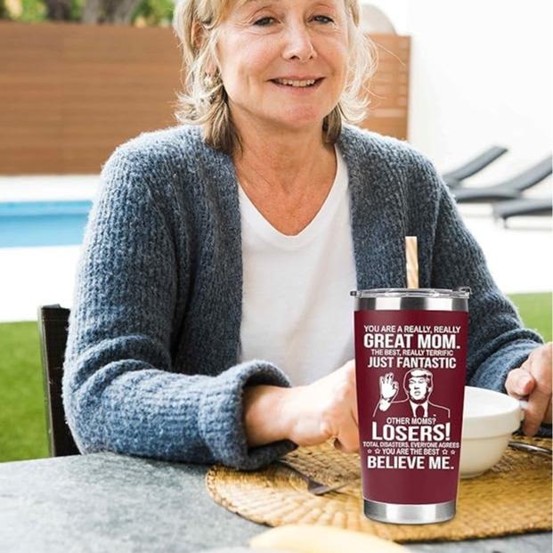 Mom & Dad Christmas Tumbler Set