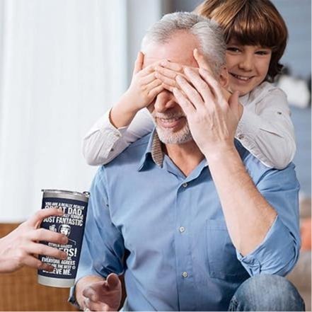 Mom & Dad Christmas Tumbler Set