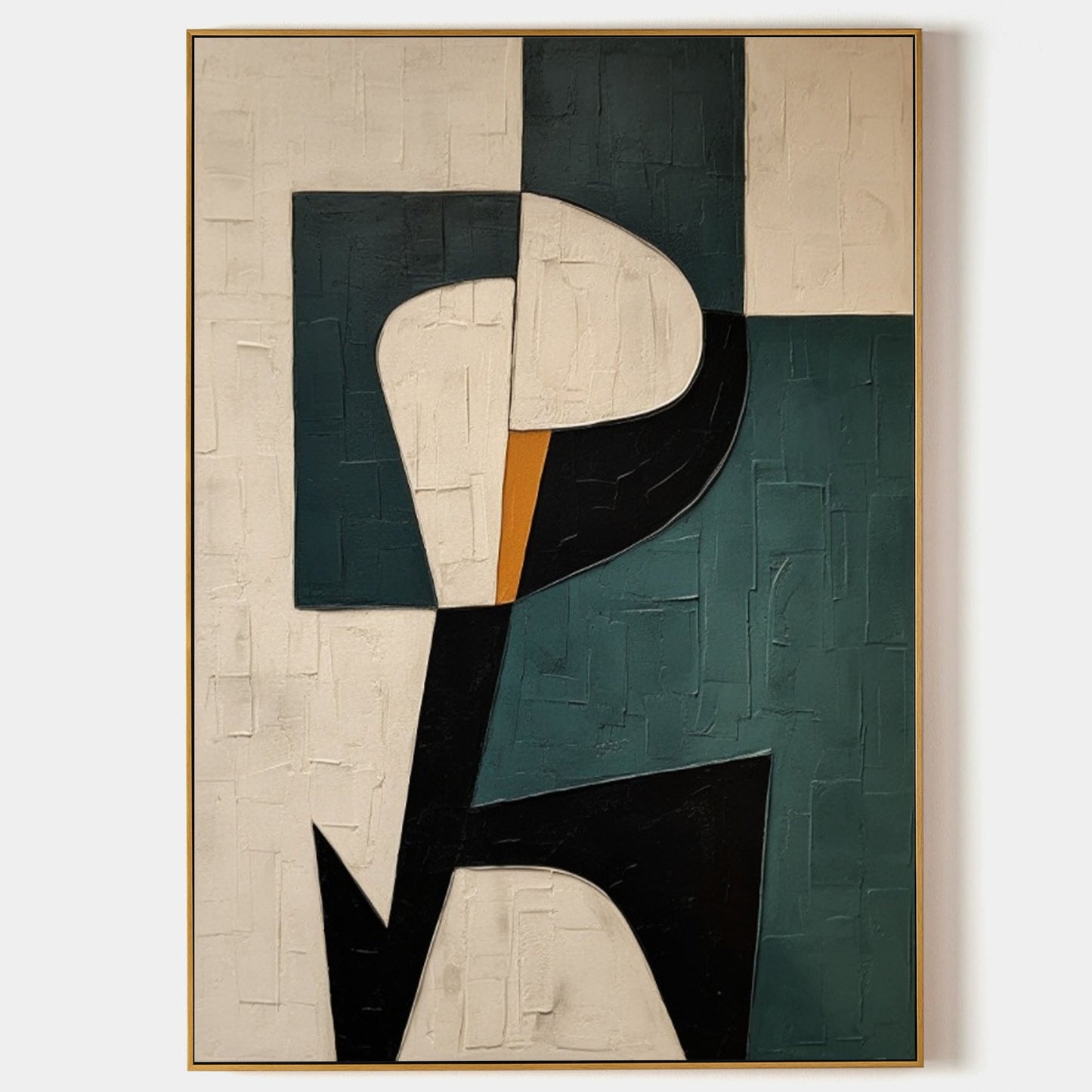 Minimalist Impasto Abstract Wall Art JC0015 - Viral Wall Art