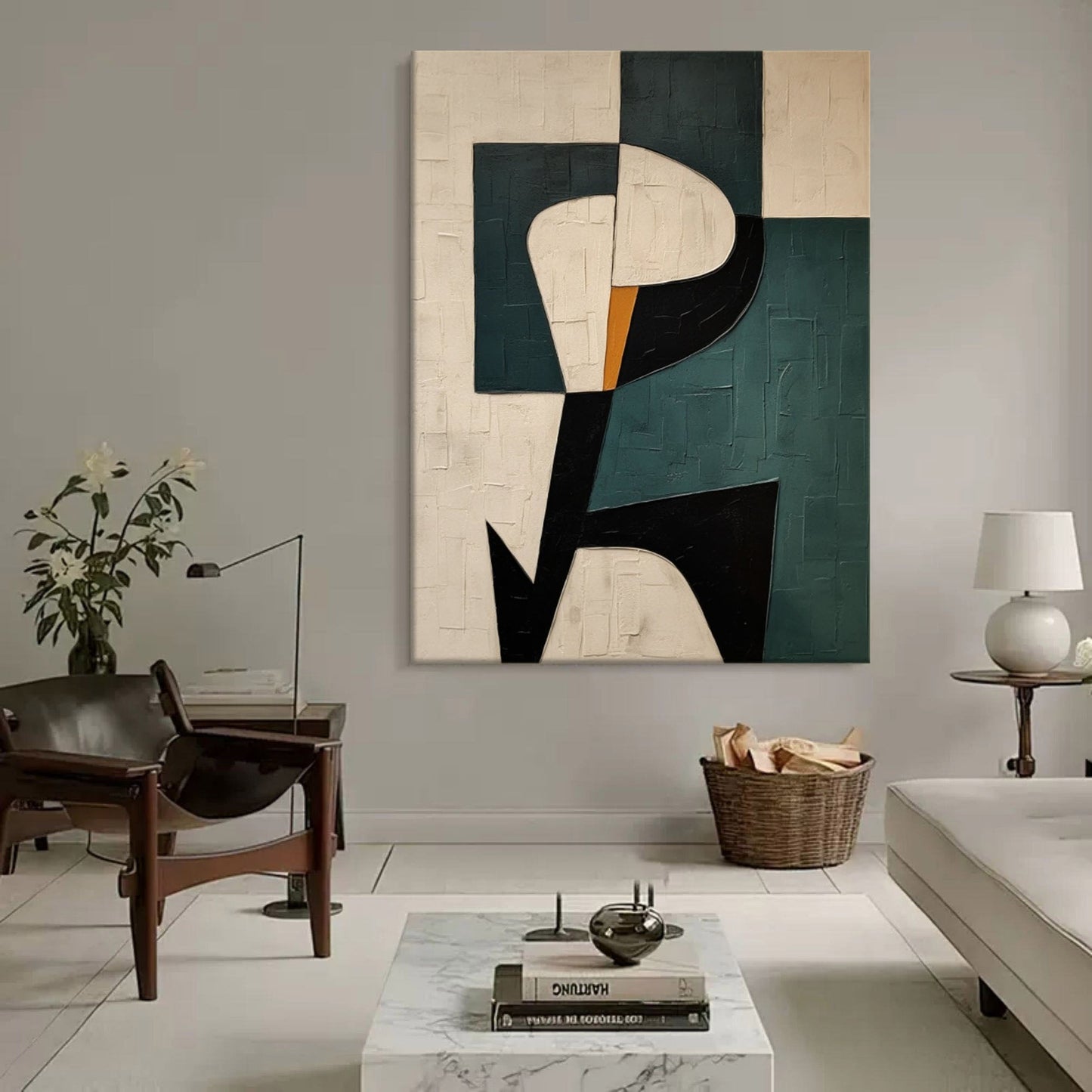 Minimalist Impasto Abstract Wall Art JC0015 - Viral Wall Art