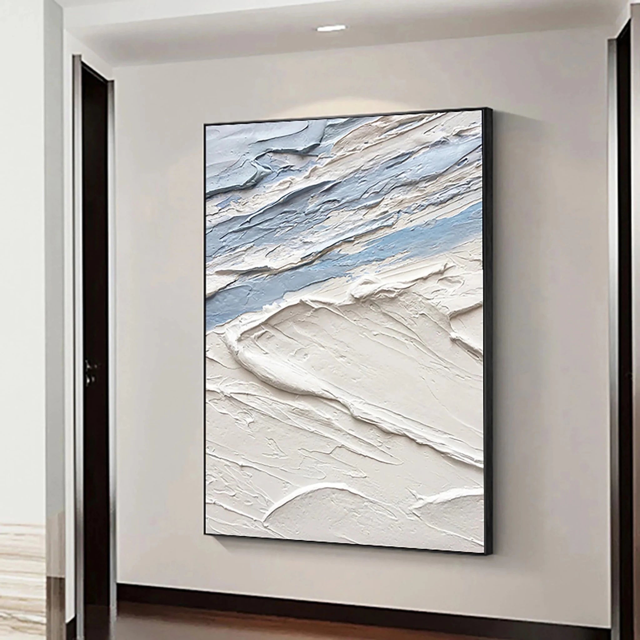 3D Heavy Texture Ocean Wave Oil Painting CZ0085 - Viral Wall Art