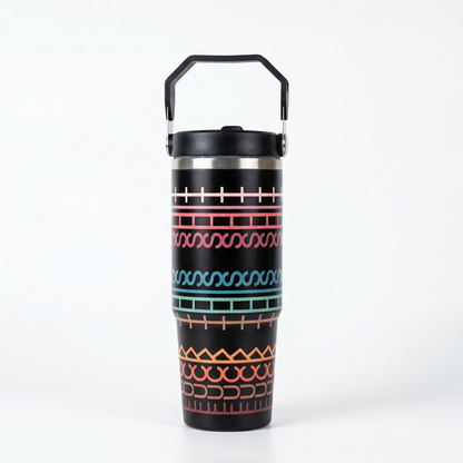 If You Know You Know 30oz Insulated Tumbler with Carry Handle