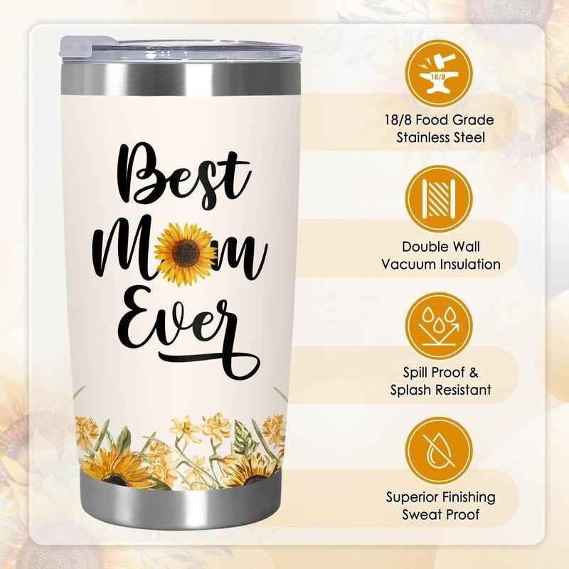 Sunflower Mom 20oz Tumbler